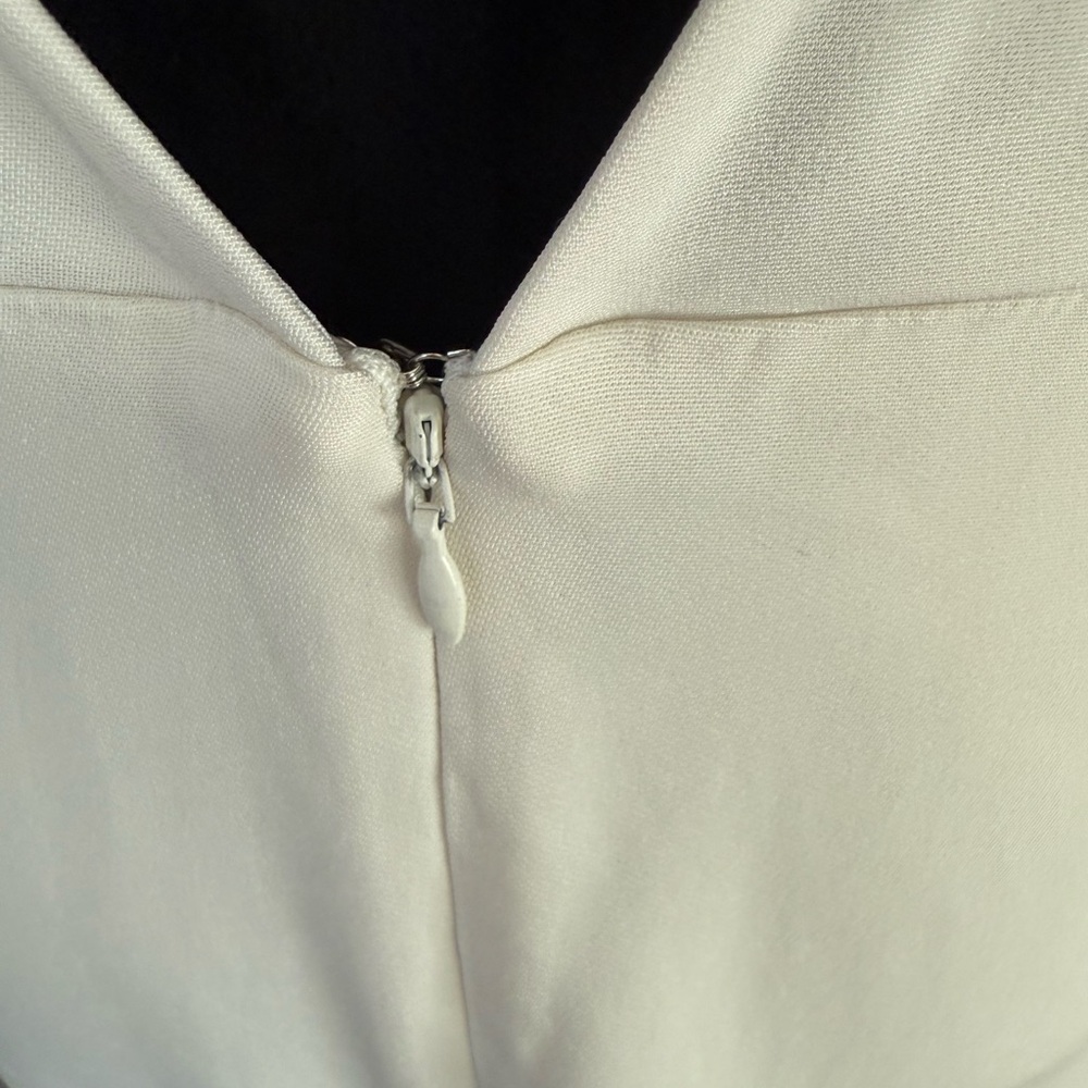 Reiss Ivory Sleeveless Midi Dress - Picture 6 of 6